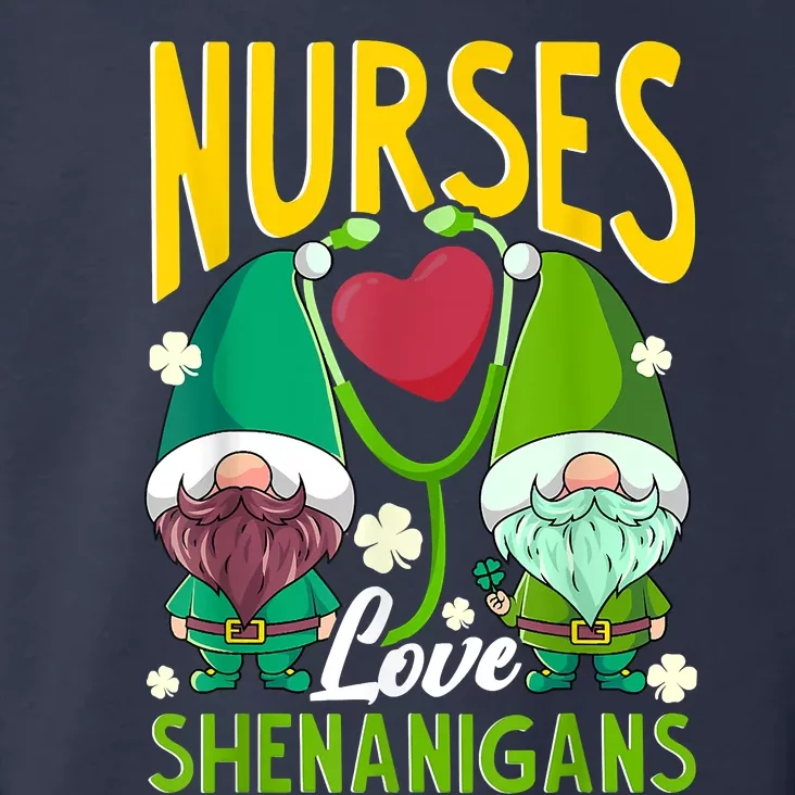 Nurses Love Shenanigans Gnome St Patricks Day Nurse Toddler Hoodie