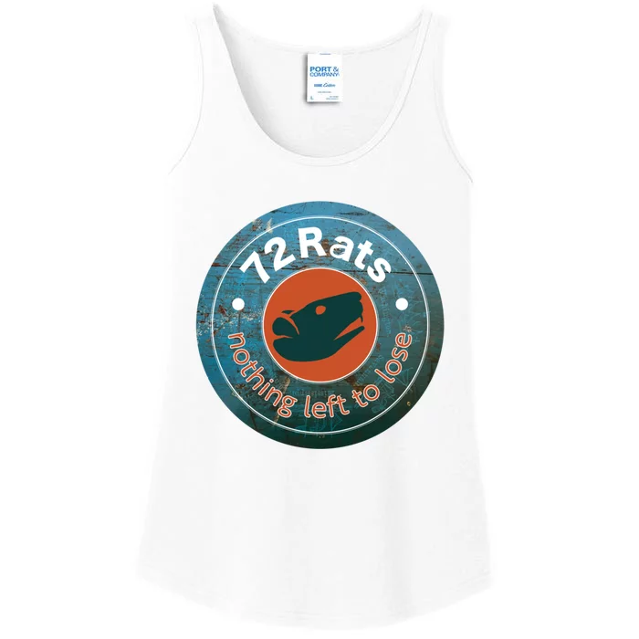 Nothing Left To Lose Circle Design Ladies Essential Tank