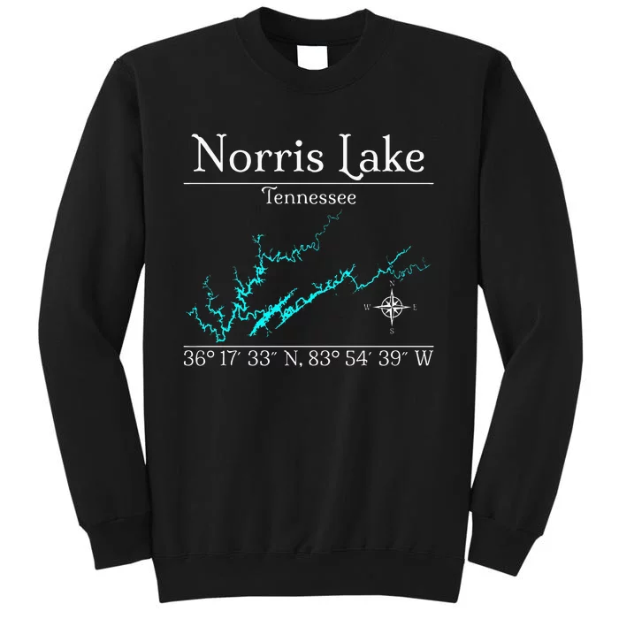 Norris Lake Tennessee Tall Sweatshirt