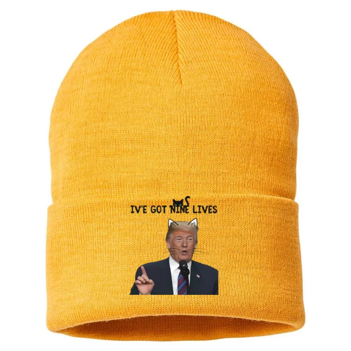 Nine Lives Trump Sustainable Knit Beanie