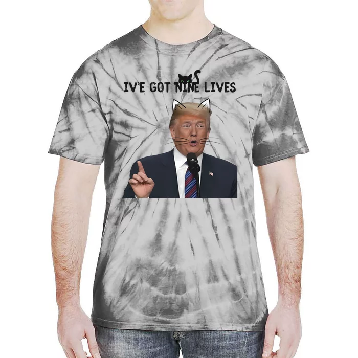 Nine Lives Trump Tie-Dye T-Shirt