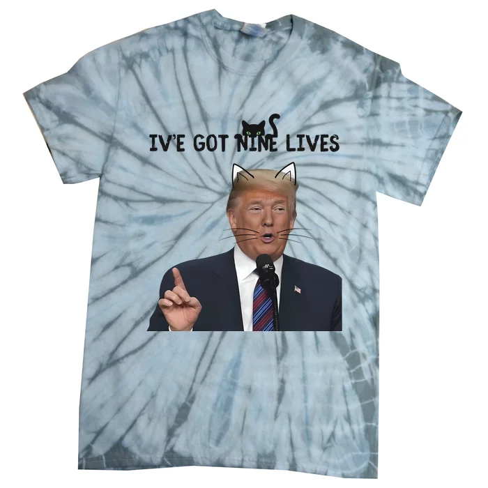 Nine Lives Trump Tie-Dye T-Shirt