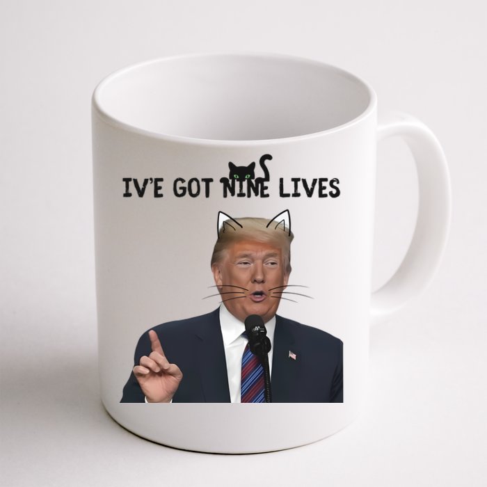 Nine Lives Trump Front & Back Coffee Mug