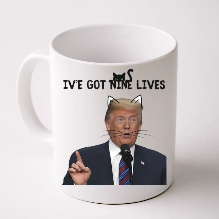 Nine Lives Trump Front & Back Coffee Mug