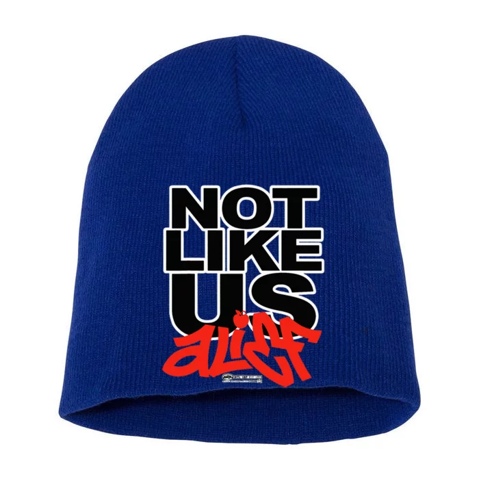 Not Like Us Alief Short Acrylic Beanie