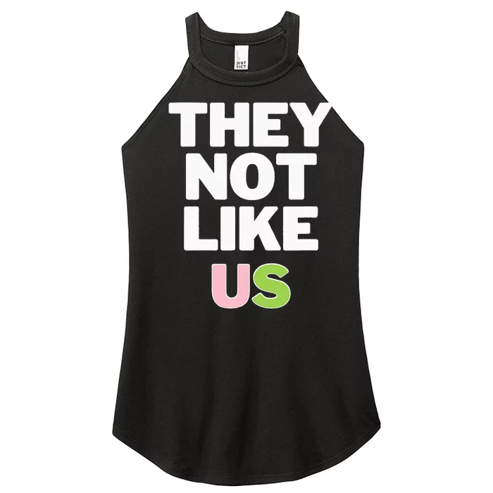 Not Like Us Women’s Perfect Tri Rocker Tank