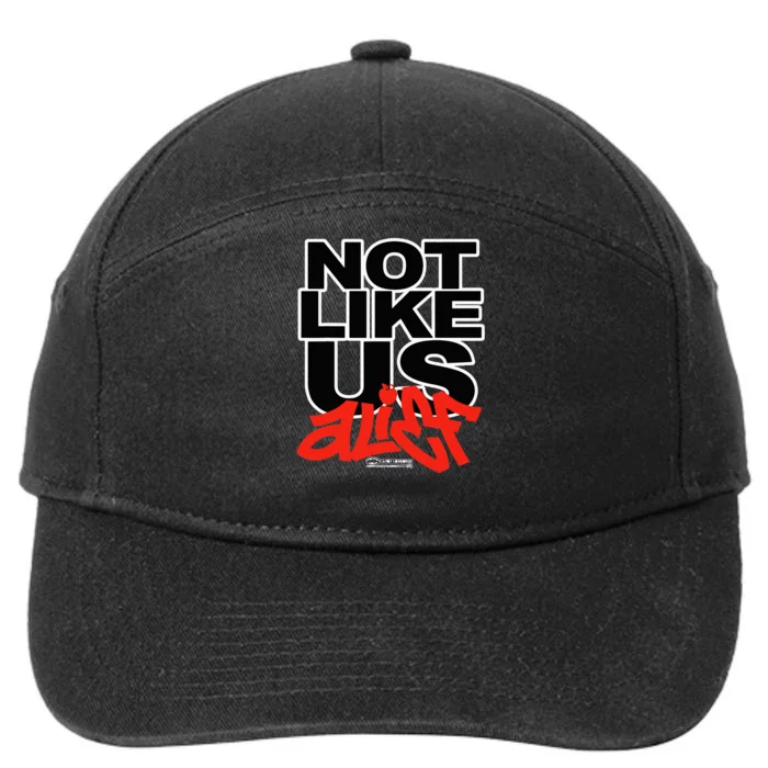 Not Like Us Alief 7-Panel Snapback Hat