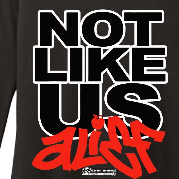 Not Like Us Alief Womens CVC Long Sleeve Shirt