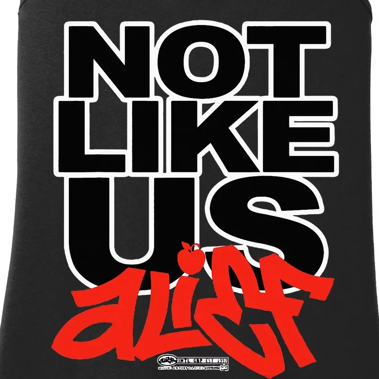 Not Like Us Alief Ladies Essential Tank