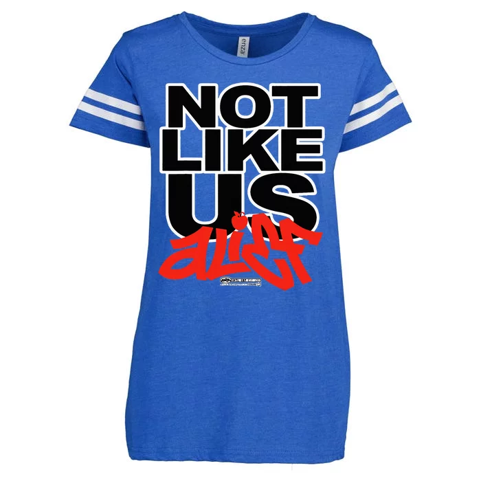 Not Like Us Alief Enza Ladies Jersey Football T-Shirt