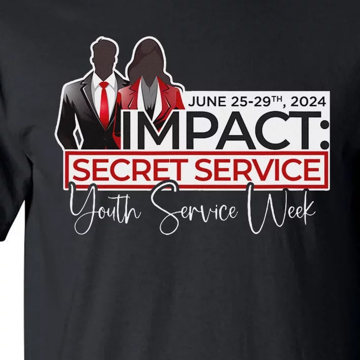 New Life Vineyard Impact Secret Service Tall T-Shirt