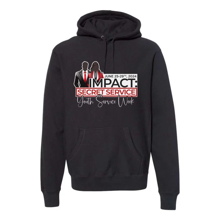 New Life Vineyard Impact Secret Service Premium Hoodie