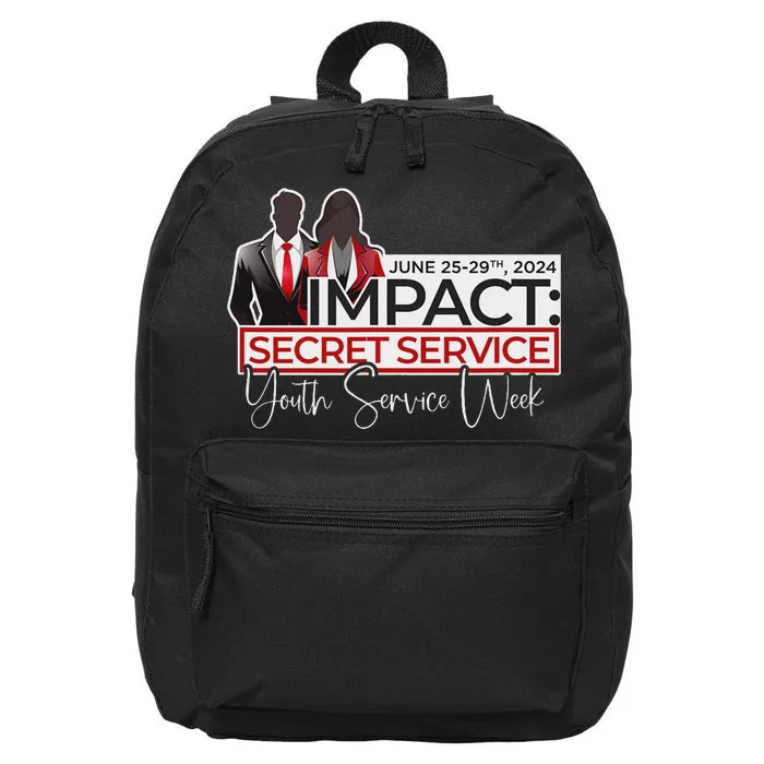 New Life Vineyard Impact Secret Service 16 in Basic Backpack