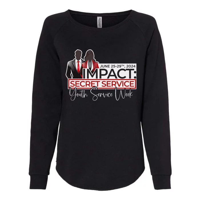 New Life Vineyard Impact Secret Service Womens California Wash Sweatshirt