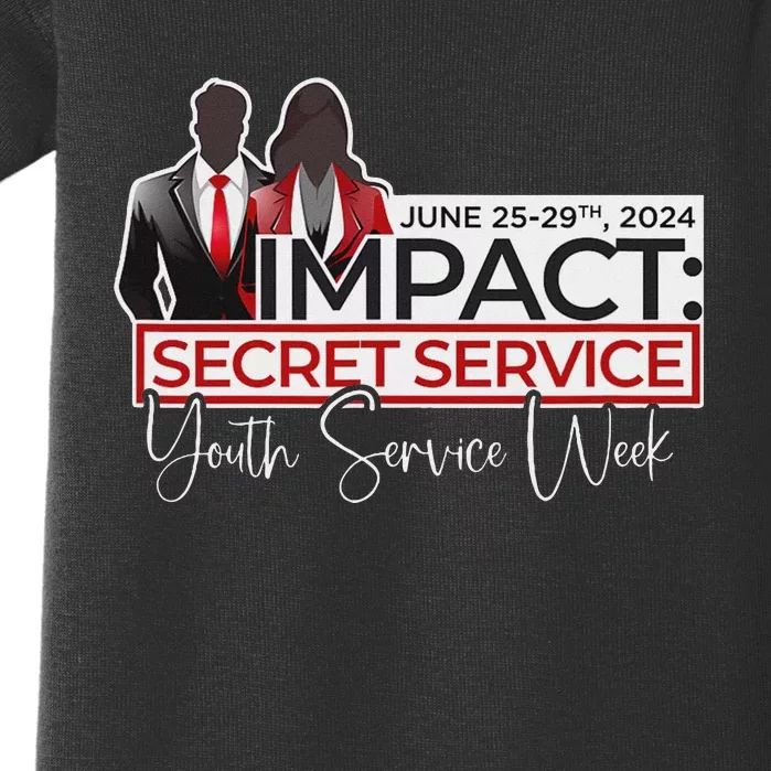 New Life Vineyard Impact Secret Service Baby Bodysuit