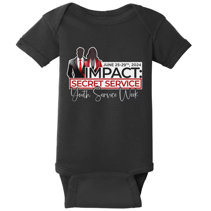 New Life Vineyard Impact Secret Service Baby Bodysuit