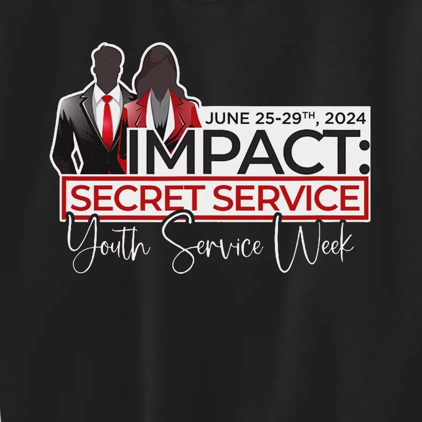 New Life Vineyard Impact Secret Service Kids Sweatshirt