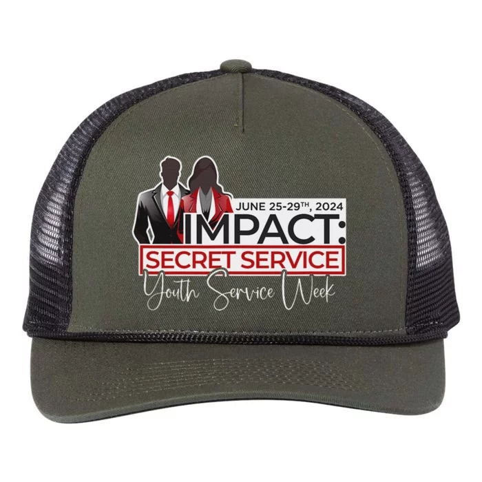 New Life Vineyard Impact Secret Service Retro Rope Trucker Hat Cap