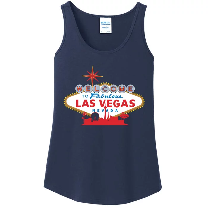 New Las Vegas Unisex Design For Las Vegas Fans Ladies Essential Tank