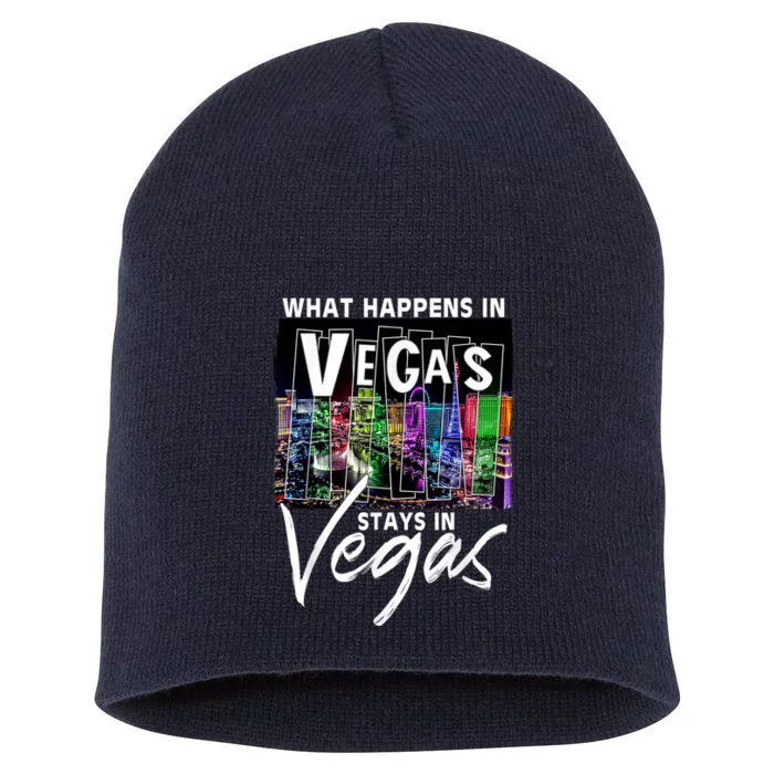 New Las Vegas Love Unisex For Holidays In Vegas Souvenir Short Acrylic Beanie