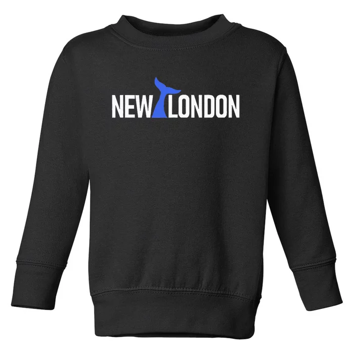 New London Whale Tail Toddler Sweatshirt