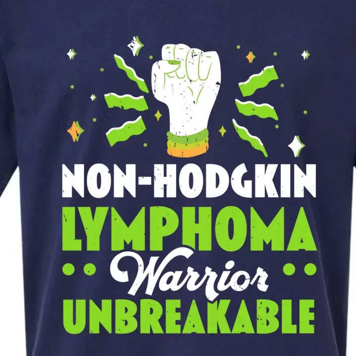 Nongifthodgkin Lymphoma Warrior Unbreakable Cancer Fighter Cute Gift Sueded Cloud Jersey T-Shirt