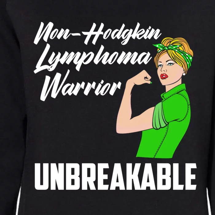 Nongifthodgkin Lymphoma Warrior Nongifthodgkin Lymphoma Awareness Cool Gift Womens California Wash Sweatshirt