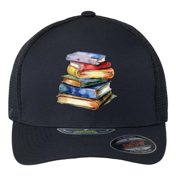 National Library Week Book Reading Library Day Librarian Gift Flexfit Unipanel Trucker Cap