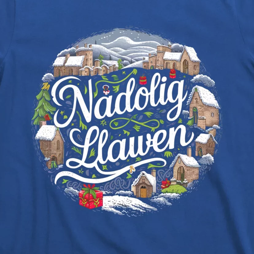 Nadolig Llawen Welsh Gift T-Shirt