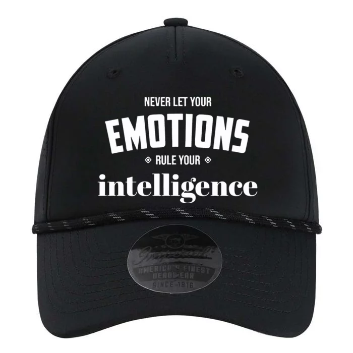 Never Let Your Emotions Rule Your Intelligence Performance The Dyno Cap