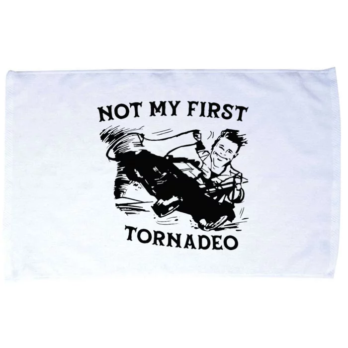 Not My 1st Tornado Vintage Retro Microfiber Hand Towel