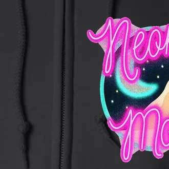 Neon Moon 90s Country Music Full Zip Hoodie