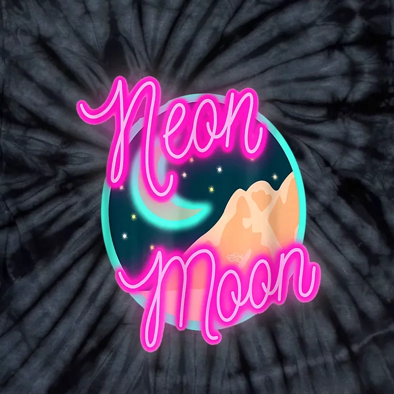 Neon Moon 90s Country Music Tie-Dye T-Shirt