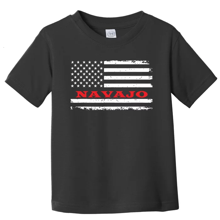 New Mexico American Flag Navajo Usa Patriotic Souvenir Toddler T-Shirt