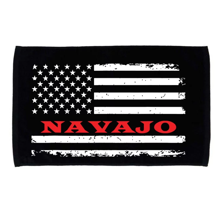 New Mexico American Flag Navajo Usa Patriotic Souvenir Microfiber Hand Towel