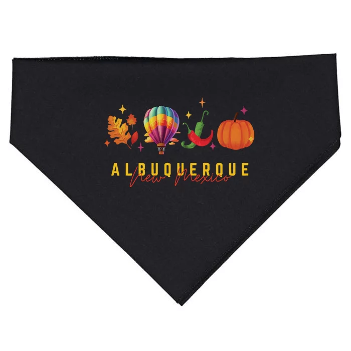 New Mexico Albuquerque Balloon Hot Air Balloon Festival USA-Made Doggie Bandana