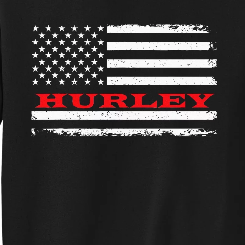 New Mexico American Flag Hurley USA Patriotic Souvenir Tall Sweatshirt