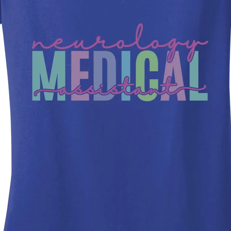 Neurology Medical Assistant Gift Women's V-Neck T-Shirt