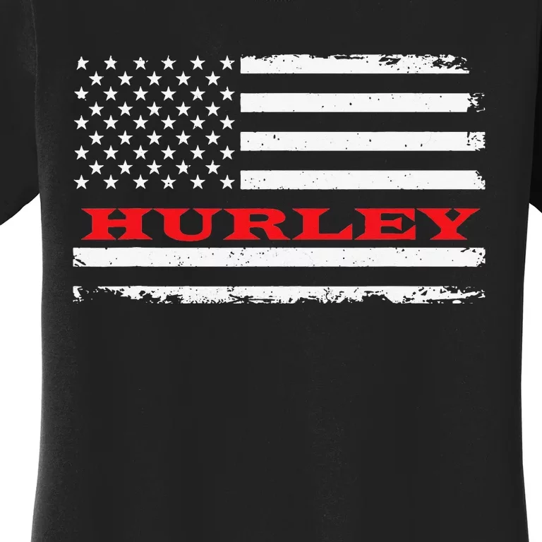 New Mexico American Flag Hurley USA Patriotic Souvenir Women's T-Shirt