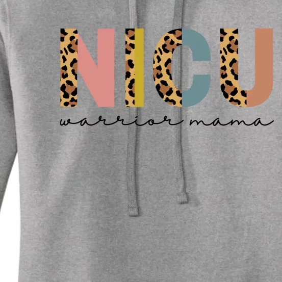 Nicu Mom Appreciation Micro Preemie Nicu Warrior Mama Great Gift Women's Pullover Hoodie