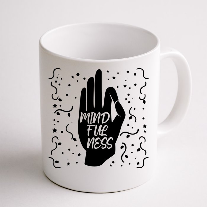 Namaste Mindfulness And Self Awareness Gift Front & Back Coffee Mug