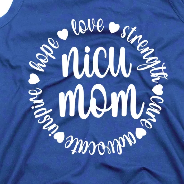 Nicu Mom Appreciation Micro Preemie Mom Nicu Warrior Gift Tank Top