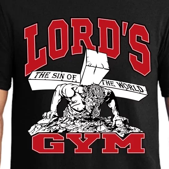 New Motivation BodyBuilder The Lord's Gym Cool Design Pajama Set