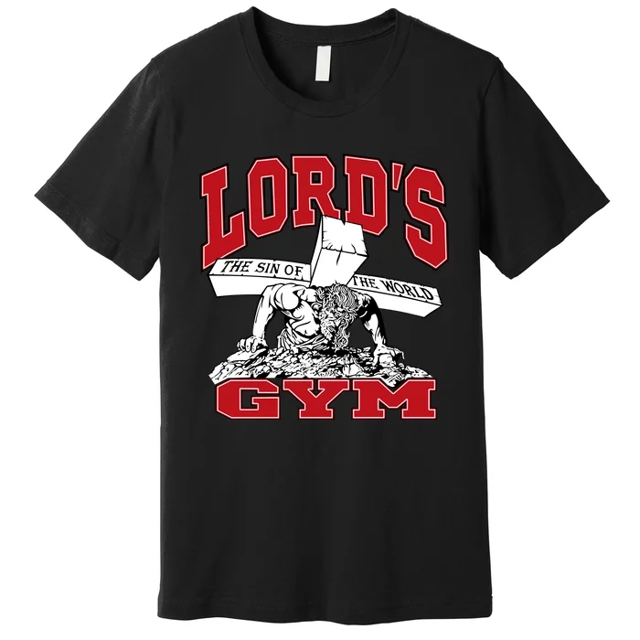 New Motivation BodyBuilder The Lord's Gym Cool Design Premium T-Shirt