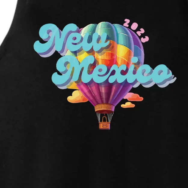 New Mexico Balloon Ladies Tri-Blend Wicking Tank