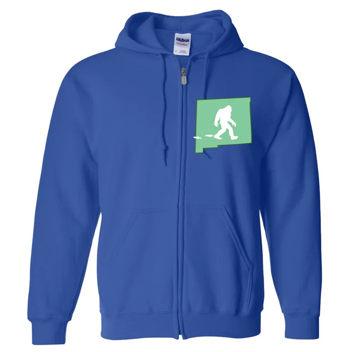 New Mexico Bigfoot Hunter State Gift Full Zip Hoodie