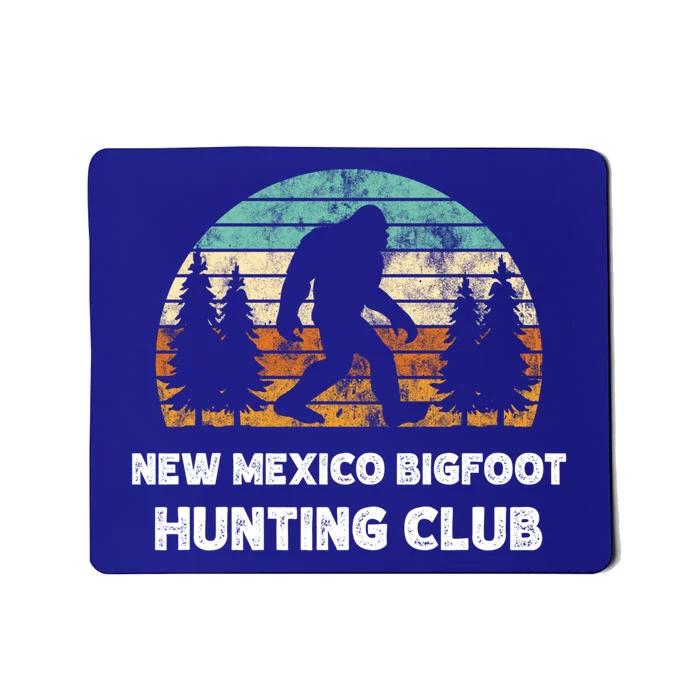 New Mexico Bigfoot Hunting Club Sasquatch Fan Great Gift Mousepad