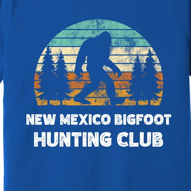 New Mexico Bigfoot Hunting Club Sasquatch Fan Great Gift Premium T-Shirt