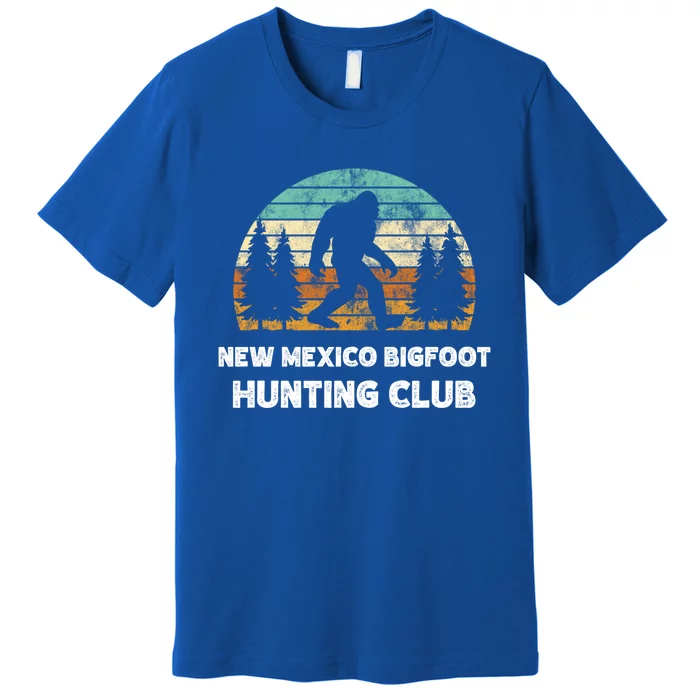 New Mexico Bigfoot Hunting Club Sasquatch Fan Great Gift Premium T-Shirt