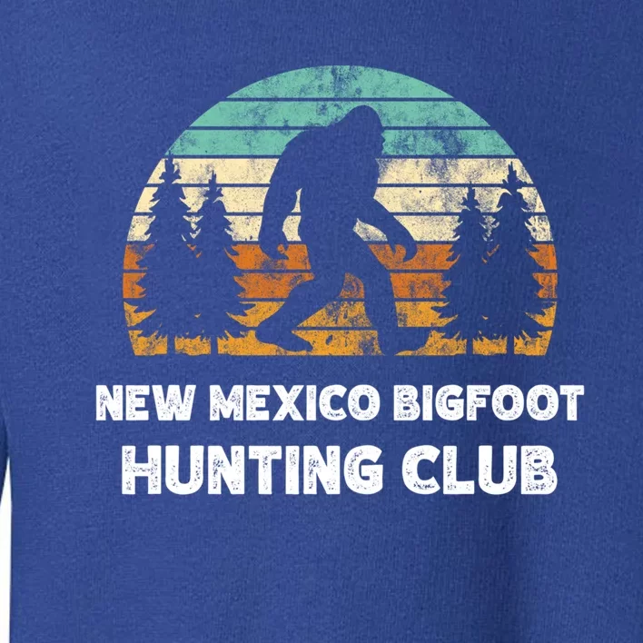 New Mexico Bigfoot Hunting Club Sasquatch Fan Great Gift Toddler Sweatshirt